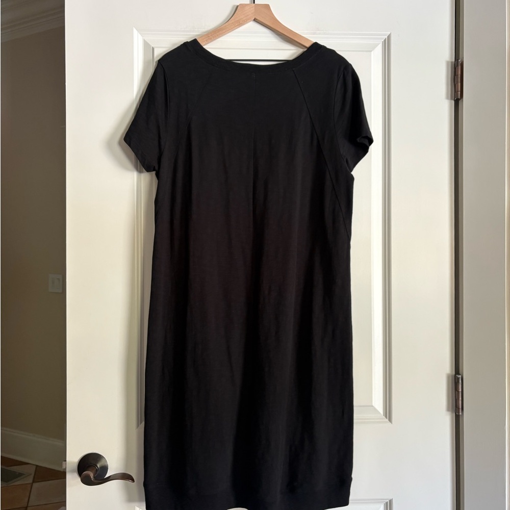 J.Jill Short Sleeve Women’s Black Dress - Picture 7 of 7